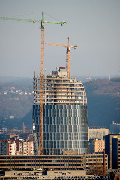 tour des finances à Liège